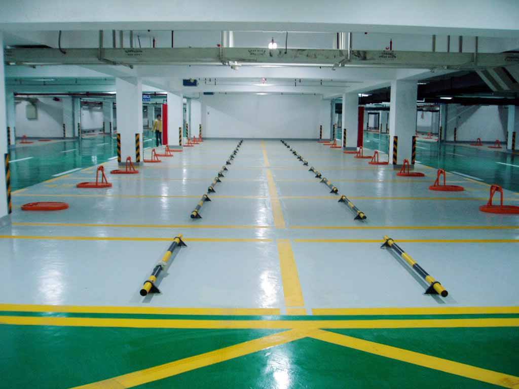 昌江停车场车位划线厂家|地下车库划线厂家价格 