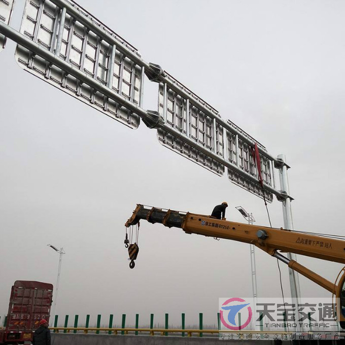 昌江高速公路标志杆厂家 指引着人们安全行驶